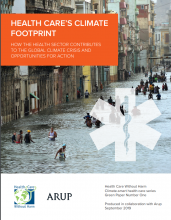 Health care's climate footprint: how the health sector contributes to the global climate crisis and opportunities for action